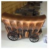 Banthrico metal covered wagon bank