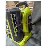 Ryobi 40v 4 ah battery and 300 watt inverter