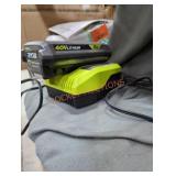 Ryobi 40v 2 ah battery and charger