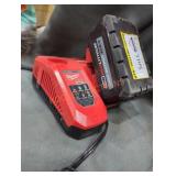 Milwaukee M18 8 ah battery and charger