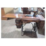 Vintage Goldsmith Sewing Machine Table