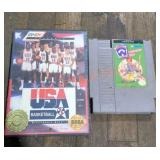 Sega USA basketball game and championship series