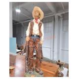 Western Cowboy Statue