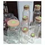 Misc. Glass jar decor lot