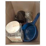 Enamelware Box Lot