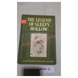 Vintage The legend of sleepy hollow book