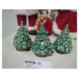 Christmas Tree Ceramic Toothpick Holders