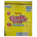 1 case charms fluffy stuff cotton candy