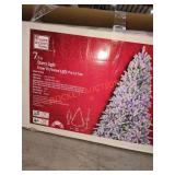 7.5ft. Starry Light Flocked Fraser Fir LED