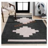 4ftx6ft Jonathan Y Tribal Geometric Area Rug