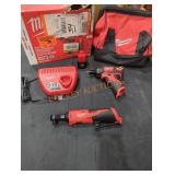 Milwaukee M12 Screwdriver + Ratchet Kit