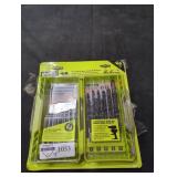 Ryobi Black Oxide Drill Bit Set