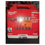 Milwaukee 11pc Lug Nut Impact Socket Set