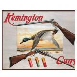 Remington Shotguns and Ducks Sign