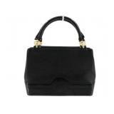 Versace Black Leather Handbag