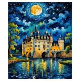 Moonlit Chenonceau Castle LTD EDT Van Gogh LTD