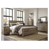 King Ashley Trinell 4-Piece Panel Bedroom Group