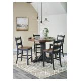 Ashley Valabeck Table & 4 Barstools