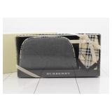 Burberrys Unused Pouch & Handkerchief