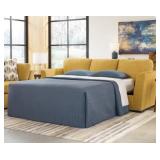 Queen Ashley Keerwick Sunflower Sleeper Sofa