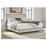 King Ashley Tomtyn Upholstered Bed