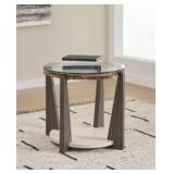 Ashley Frowza Round End Table