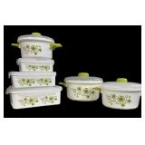 12 Pc Microwave Cookers & Food Storage Set Daisy