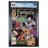 1989 Fantastic Four #328 Comic Book CGC 8.0