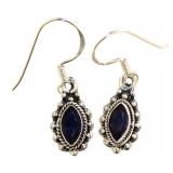 Marquise Cut 2.00 ct Natural Sapphire Earrings