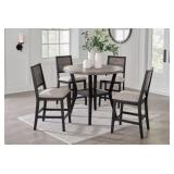 Ashley Corloda  Counter Height Table & 4 Stools