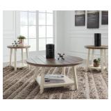 Ashley Bolanbrook 3-Piece Round Coffee & End Table