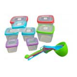 16 Pc Food Container Set wï¿½ Measures