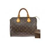 LOUIS VUITTON Monogram Speedy 30 Handbag