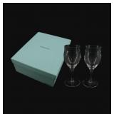 Tiffany & Co. 2 Pair Wine Glass