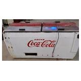 Large Vintage 69-In Drink Coca-Cola Cooler