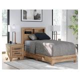 Ashley Finaria Twin Bookcase Bed ONLY