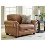 Ashley 576 Carianna Oversized 54" Leather Chair