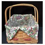 Double Lined Longaberger Basket