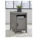 Ashley T310-417 Gray Devonsted Chair Side Table