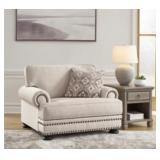 Ashley Merrimore Oversized Linen Chair