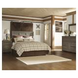 Queen Ashley Juararo 4-Piece Panel Bedroom Group