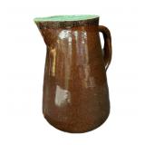 Vintage Drip Glazed Pitcher