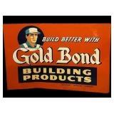 36 ï¿½ x 54 ï¿½ Gold Bond Metal Sign