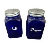 Cobalt Blue Salt & Pepper