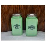 Jadeite Salt and pepper shaker