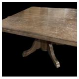 Beautiful Square Oak Table