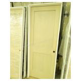 Wood door with frame 2 ft 6 in with left hand swin