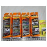 4 Matchbox 5 pack gift sets