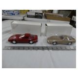 2 Corvettes ERTL1984 and 1986