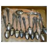 12 Spoons Marked Cream of Rye Silver Co.